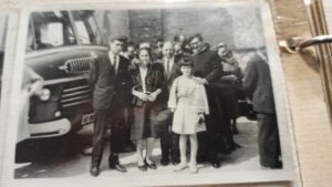 Foto de Joan con su familia. 